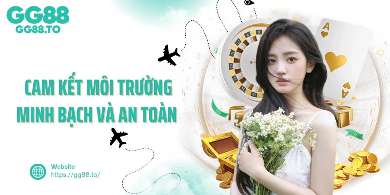Cam kết môi trường minh bạch và an toàn tại GG88 