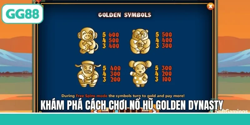 Nắm rõ về quy tắc khi chơi game quay hũ Golden Dynasty