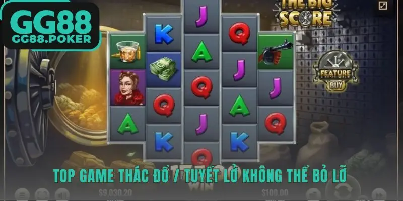 Top game Thác Đổ quy tụ các tựa game slot đỉnh cao
